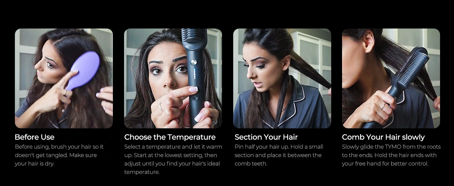 Hair Straightener Brush Hair Straightener Brush