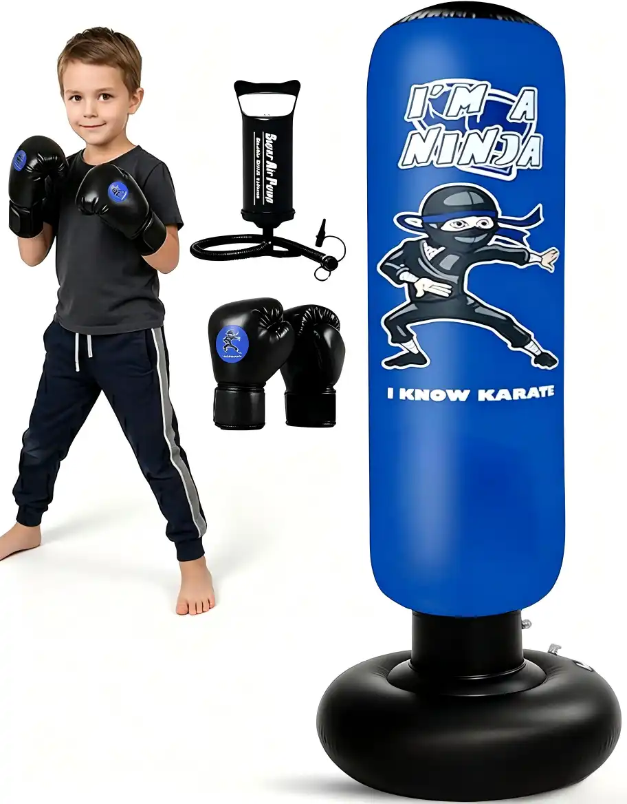 What weight punching bag for a kid?